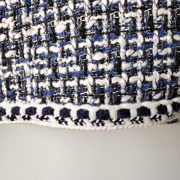 NWT Christian Lacroix Tweed Collarless Cropped Blazer - Picture 8 of 13